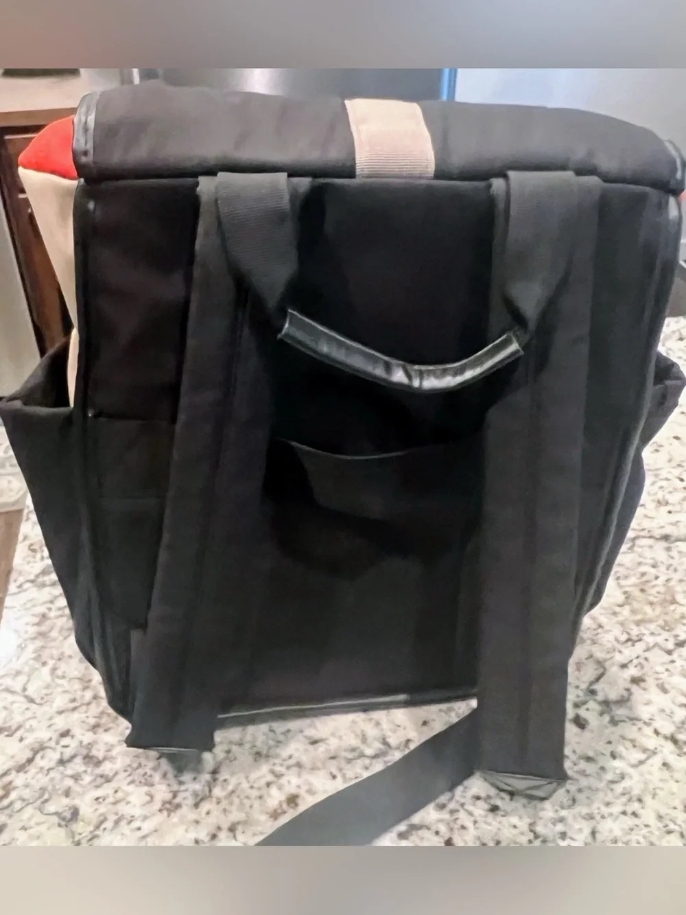 Joan & David 18 Inch Sport Nylon Colorblocked Shopper Workbook Backpack. Unisex
